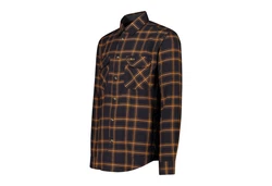 CAMPAGNOLO Outdoorhemd MAN SHIRT ANTRACITE/ZUCCA (32T1757)