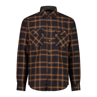 CAMPAGNOLO Outdoorhemd MAN SHIRT ANTRACITE/ZUCCA (32T1757)