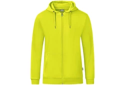 Jako Sweatjacke Organic Kapuzenjacke Neonfarben/Grün/Gelb