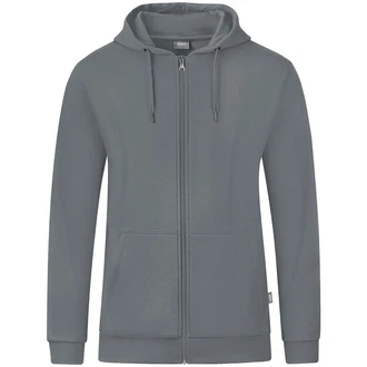 Jako Sweatjacke Organic Kapuzenjacke Hellgrau/Grau/Dunkelgrau