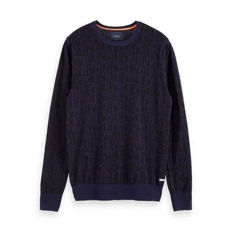 Scotch & Soda Pullover Ams Blauw 153635