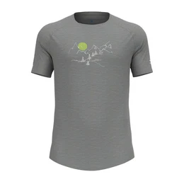 T-Shirt Herren T-Shirt Crew Neck Ascent PW 130 Landscape s/s 551312