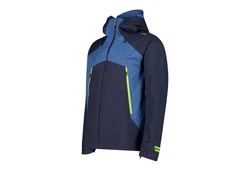 CMP Herren Jacke MAN JACKET FIX HOOD Schwarz/Blau (33Z6417)