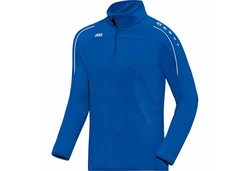 Jako Sweatshirt Classico Ziptop Blau/Hellblau