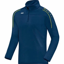 Jako Sweatshirt Classico Ziptop Dunkelblau/Hellblau/Blau