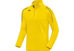 Jako Sweatshirt Classico Ziptop Gelb