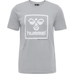 hummel Kurzarmshirt hmlISAM 2.0 T-SHIRT Dunkelgrau/Grau
