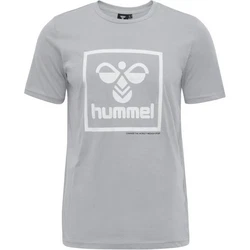 hummel Kurzarmshirt hmlISAM 2.0 T-SHIRT Dunkelgrau/Grau