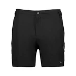 CMP Fahrradhose Herren Radshorts mit Innenhose FREE-BIKE Schwarz/Rot