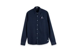 Scotch & Soda Kurzarmhemd Pocket Shirt 153550 Indigo (153550)