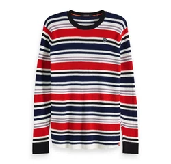 Scotch & Soda Langarmshirt Waffle Stripes (150530) 150530