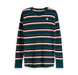 Scotch & Soda Langarmshirt Waffle Stripes (150530) 150530
