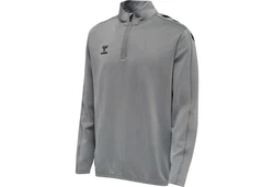 Hummel Sportsweatshirt graumeliert/schwarz
