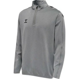 Hummel Sportsweatshirt graumeliert/schwarz