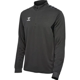 Fleecepullover Herren Trainingstop hmlAuthenticHalf Zip Poly Sweat 219973