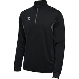 Fleecepullover Herren Trainingstop hmlAuthenticHalf Zip Poly Sweat 219973