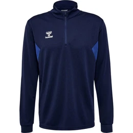 Fleecepullover Herren Trainingstop hmlAuthenticHalf Zip Poly Sweat 219973