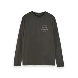 Langarmshirt Herren Pullover Organic Cotton Longsleeve Tee 155326