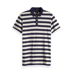 Scotch & Soda Poloshirt Classic Striped Jersey Polo 151204