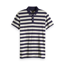 Poloshirt Herren Poloshirt Classic Striped Jersey Polo 151204