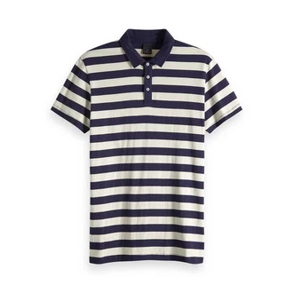 Scotch & Soda Poloshirt Classic Striped Jersey Polo 151204