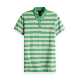 Scotch & Soda Poloshirt Classic Striped Jersey Polo