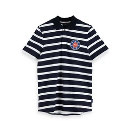 Poloshirt Herren Poloshirt Stripe Nylon Collar 153630