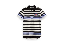 Scotch & Soda Poloshirt Herren Stripe Nylon Collar 153630