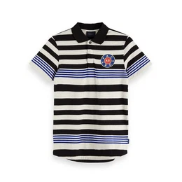 Poloshirt Herren Poloshirt Stripe Nylon Collar 153630