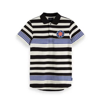 Scotch & Soda Poloshirt Herren Stripe Nylon Collar 153630