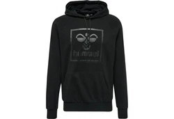 hummel Kapuzenpullover Isam 2.0 Schwarz/Grau/Dunkelgrau