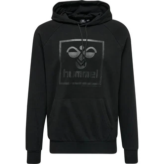 hummel Kapuzenpullover Isam 2.0 Schwarz/Grau/Dunkelgrau