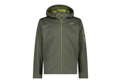 CMP Funktionsjacke MAN JACKET ZIP HOOD Dunkelgrün/Grün