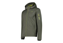 CMP Funktionsjacke MAN JACKET ZIP HOOD Dunkelgrün/Grün