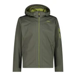 CMP Funktionsjacke MAN JACKET ZIP HOOD Dunkelgrün/Grün