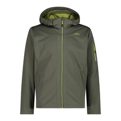 CMP Funktionsjacke MAN JACKET ZIP HOOD Dunkelgrün/Grün