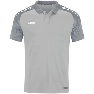 Jako Poloshirt Performance Grau/Hellgrau/Pastell