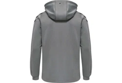 hummel Kapuzenpullover Hellgrau/Grau/Dunkelgrau
