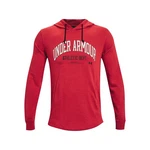 Under Armour Hoodie UA RIVAL TRY ATHLC DEPT HD Kapuzenpullover Herren Rot