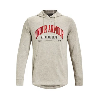 Under Armour Hoodie UA RIVAL TRY ATHLC DEPT HD Kapuzenpullover Herren Stein (279)