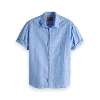 Scotch & Soda Herren Classic Shortsleeve Shirt (148899)