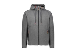 CMP Fleecejacke Man Jacket Fix Hood 30M1707