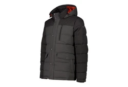 CMP Herren Jacke Man Long Jacket Snaps Hood Staub (33K3897)