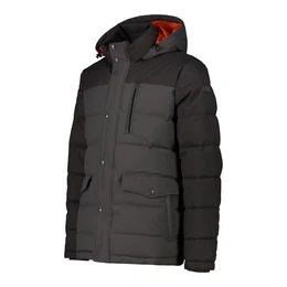 Outdoorjacke Herren Jacke Man Long Jacket Snaps Hood 33K3897