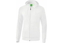 Erima Sweatjacke Herren Kapuzensweatjacke Weiß/Creme/Grün