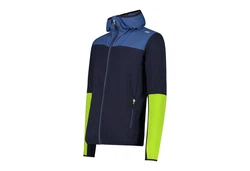 CMP MAN Hybrid Jacket FIX Hood (U423) schwarz/blau (33L6607)