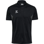 hummel T-Shirt hmlAUTHENTIC Functional Poloshirt Schwarz/Dunkelblau