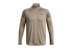 UNDER ARMOUR Sportshirt 'Tech 2.0' Khaki/Braun/Grau
