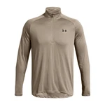 UNDER ARMOUR Sportshirt 'Tech 2.0' Khaki/Braun/Grau UNDER ARMOUR Sportshirt 'Tech 2.0' Khaki/Braun/Grau
