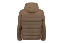CMP Herren Jacke Zip Hood 34K0147 Braun/Khaki/Beige/Grau